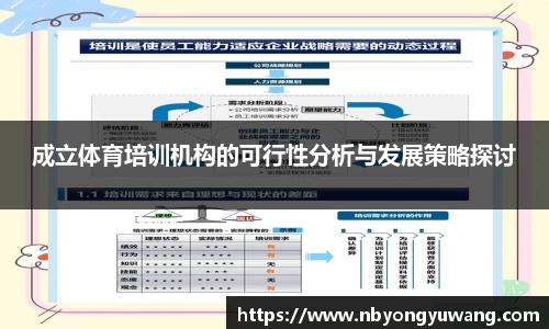 成立体育培训机构的可行性分析与发展策略探讨